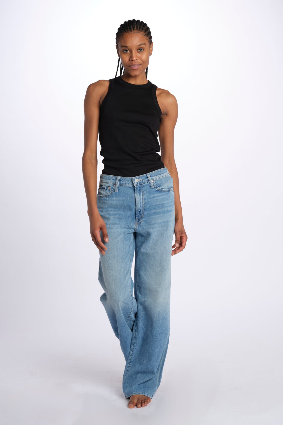 Denim leggero dritto over THEDODGERSNEAK10278-1230/A THEDODGERSNEAK 10278-1230/A mother 