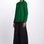 Camicia con frange e inserti pizzo G011 5340 n21 