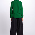 Camicia con frange e inserti pizzo G011 5340 n21 