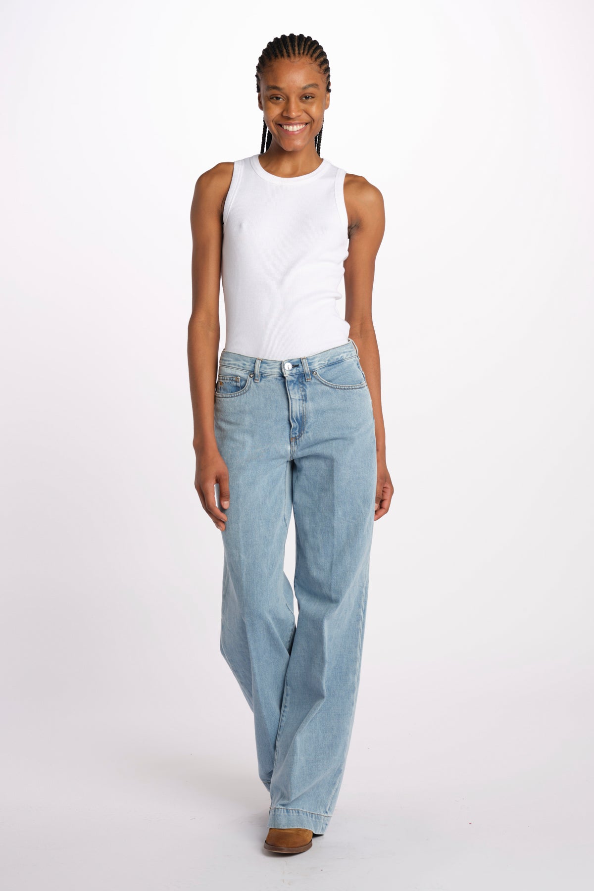 Pantalone Over denim NADIA123 217LLB17 nine in the morning 