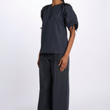 Camicia SHIRRED manica sbuffo 21640LCO MIDNIGHT phillip lim 
