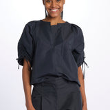 Camicia SHIRRED manica sbuffo 21640LCO MIDNIGHT phillip lim 