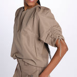 Camicia SHIRRED manica sbuffo 21640LCO STONEGREY phillip lim 