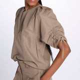 Camicia SHIRRED manica sbuffo 21640LCO STONEGREY phillip lim 