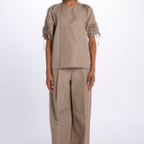 Camicia SHIRRED manica sbuffo 21640LCO STONEGREY phillip lim 