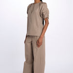 Camicia SHIRRED manica sbuffo 21640LCO STONEGREY phillip lim 