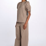 Camicia SHIRRED manica sbuffo 21640LCO STONEGREY phillip lim 