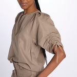 Camicia SHIRRED manica sbuffo 21640LCO STONEGREY phillip lim 