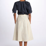 Gonna UTILITY pieghe taffetas 36118LCE STONE phillip lim 
