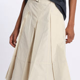 Gonna UTILITY pieghe taffetas 36118LCE STONE phillip lim 