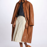 Gonna UTILITY pieghe taffetas 36118LCE STONE phillip lim 