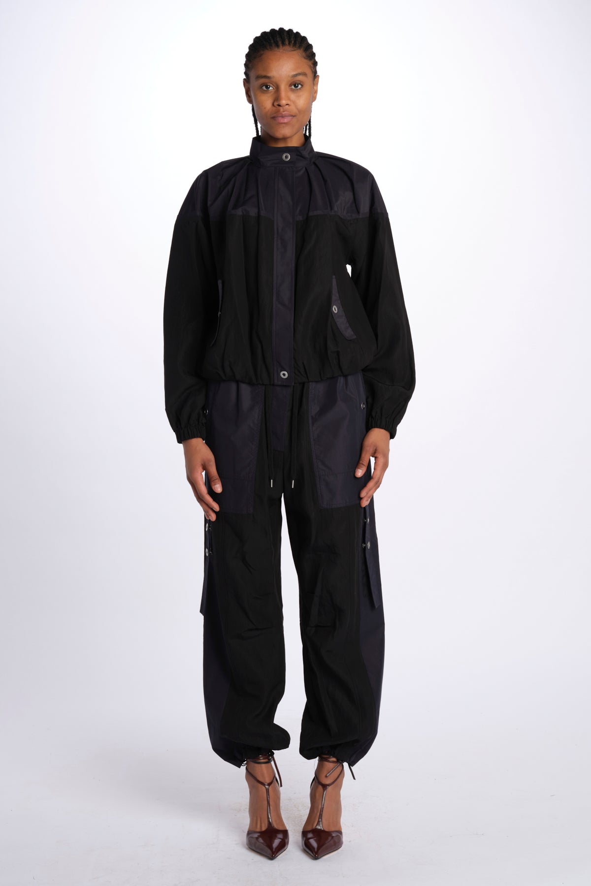 Bomber UTILITY bicolore 60841MLY BLACKMIDNIGHT phillip lim 