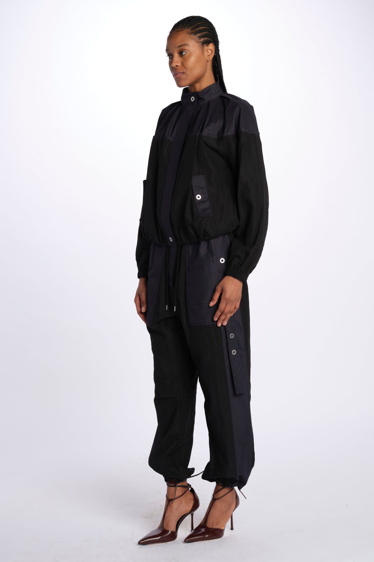 Bomber UTILITY bicolore 60841MLY BLACKMIDNIGHT phillip lim 