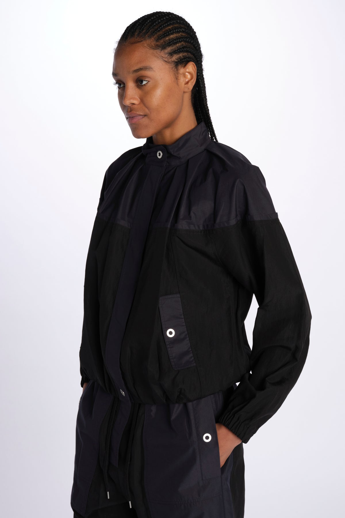 Bomber UTILITY bicolore 60841MLY BLACKMIDNIGHT phillip lim 