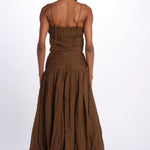 Top spallina+ paillettes CHERIZE TOP MILITARY scarlett poppies 