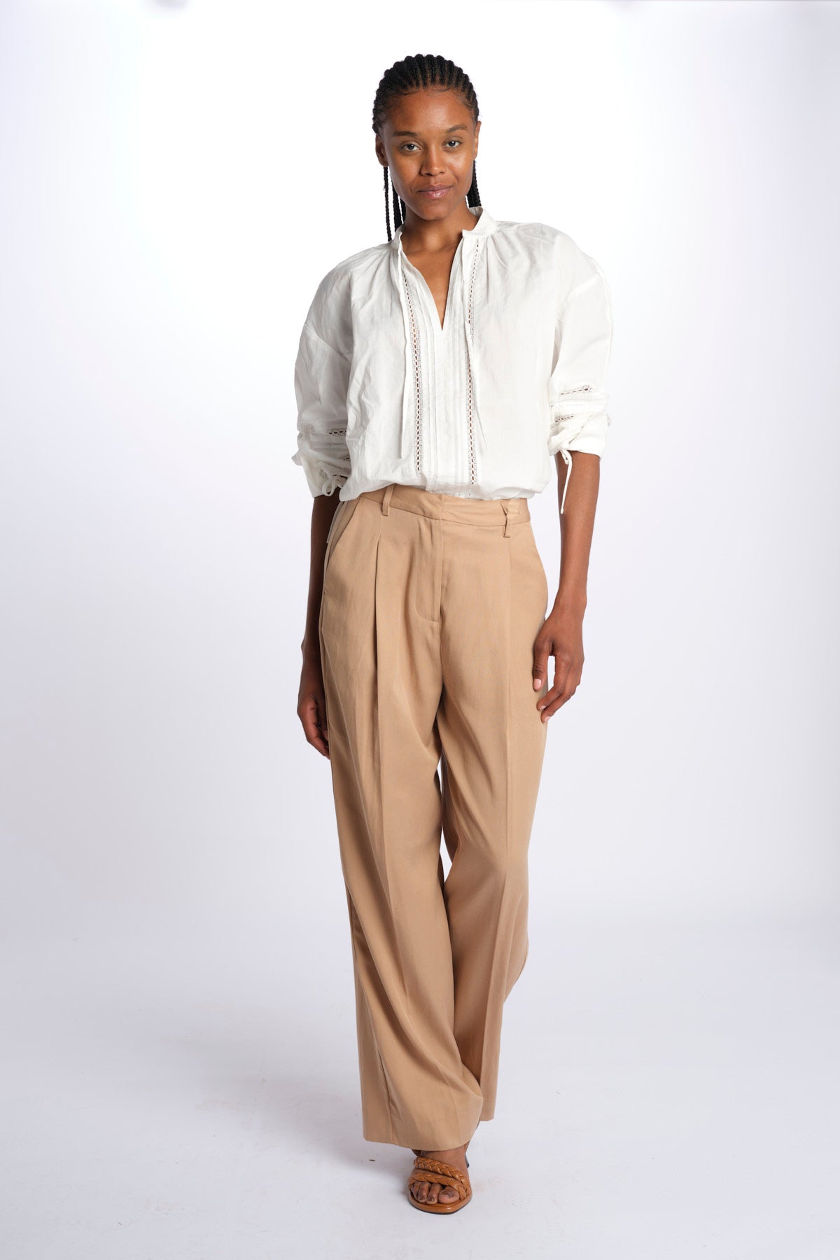 pantalone on pinces rose 179233 U260 scotch&soda 