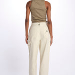RAINE pantaloni a vita alta con gamba ampia e ricami 179553 U111 scotch&soda 