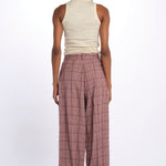 pantaloni seersucker principe di galles 179558 U106 scotch&soda 