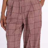 pantaloni seersucker principe di galles 179558 U106 scotch&soda 