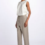Pantaloni lino con elastico PILAR NATURA sofie d'hoore 