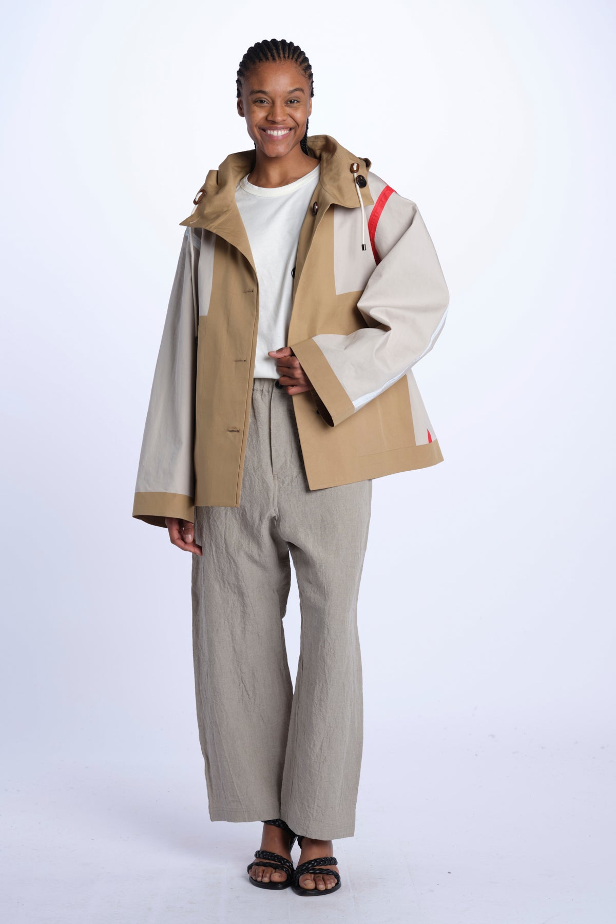 Pantaloni lino con elastico PILAR NATURA sofie d'hoore 