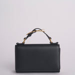 Clutch AUDREY MINI CLUTCH pelle B575CFC BLACK studio AMELIA 