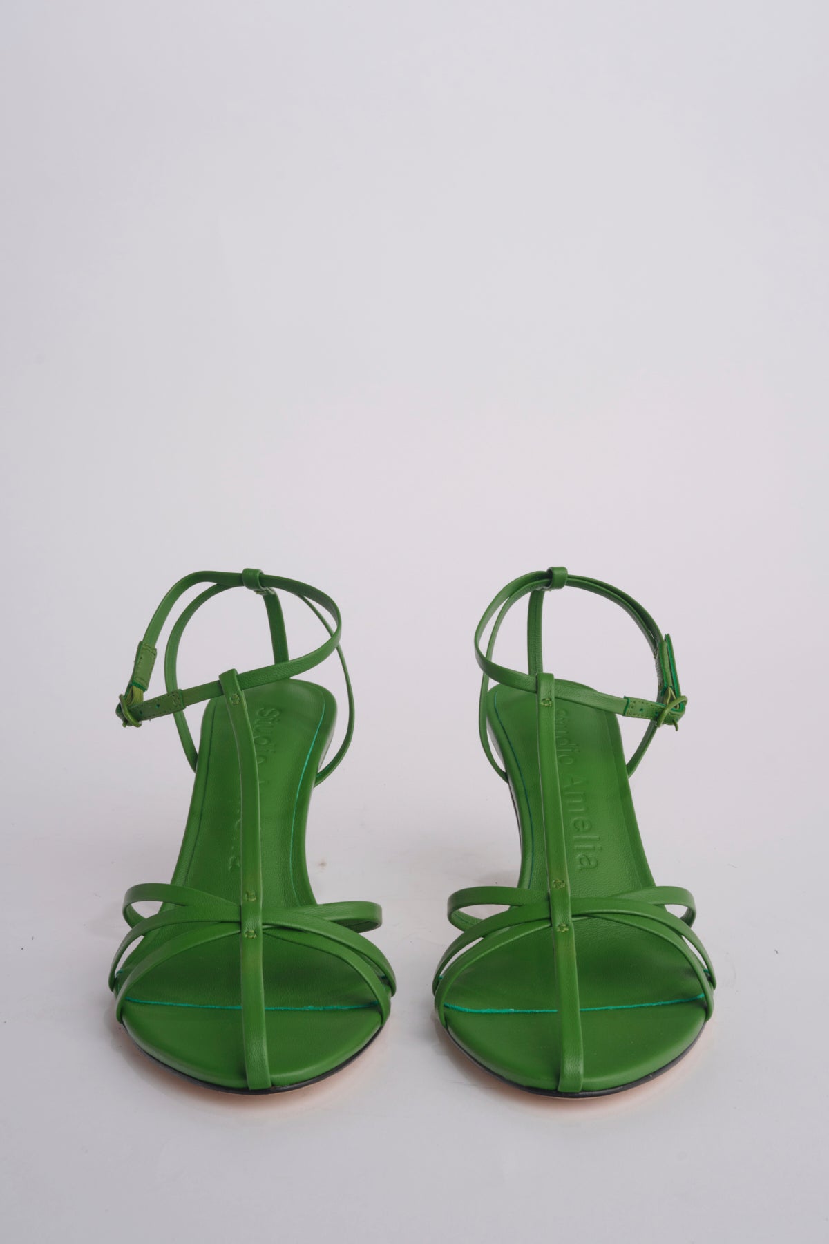 Sandalo AVIARY 70 HEEL F836CFS GREEN studio AMELIA 