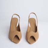 HELIX 90 slingback in nappa F848CFS BGE studio AMELIA 