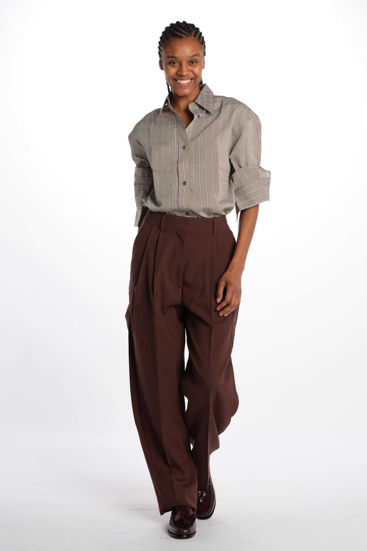 Pantalone con pences SPERRO1367 CONKER studio nicholson 