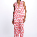 Pantalone LUPY PANT fiori R25009 EYELETRED sundress 