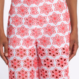 Pantalone LUPY PANT fiori R25009 EYELETRED sundress 