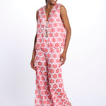 Gilet BAO TOP ricamo fiori S25016 EYELETRED sundress 