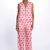 Gilet BAO TOP ricamo fiori S25016 EYELETRED sundress 