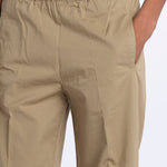 Pantalone PENSIL cotone con elastico PENSIL KHAKI true avenue 