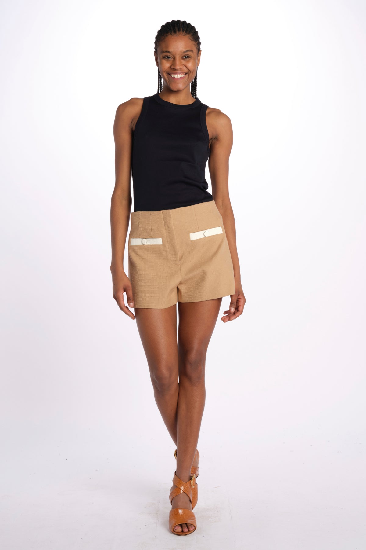 Shorts GERSHWIN TW4680258 KHAKI veronica beard 