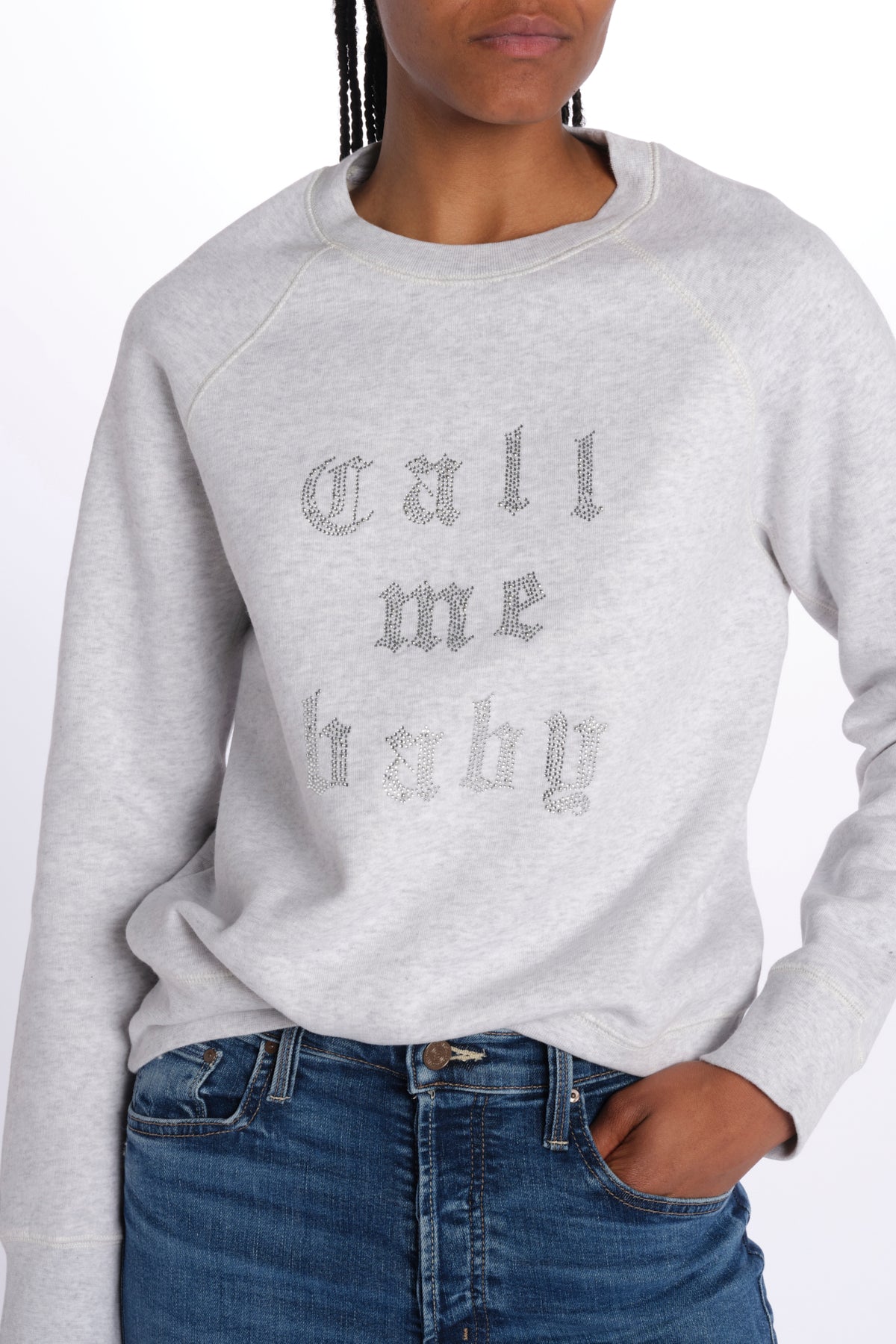 Upper mo call me baby strass JWSS01653 GRISCHINE zadig & voltaire 