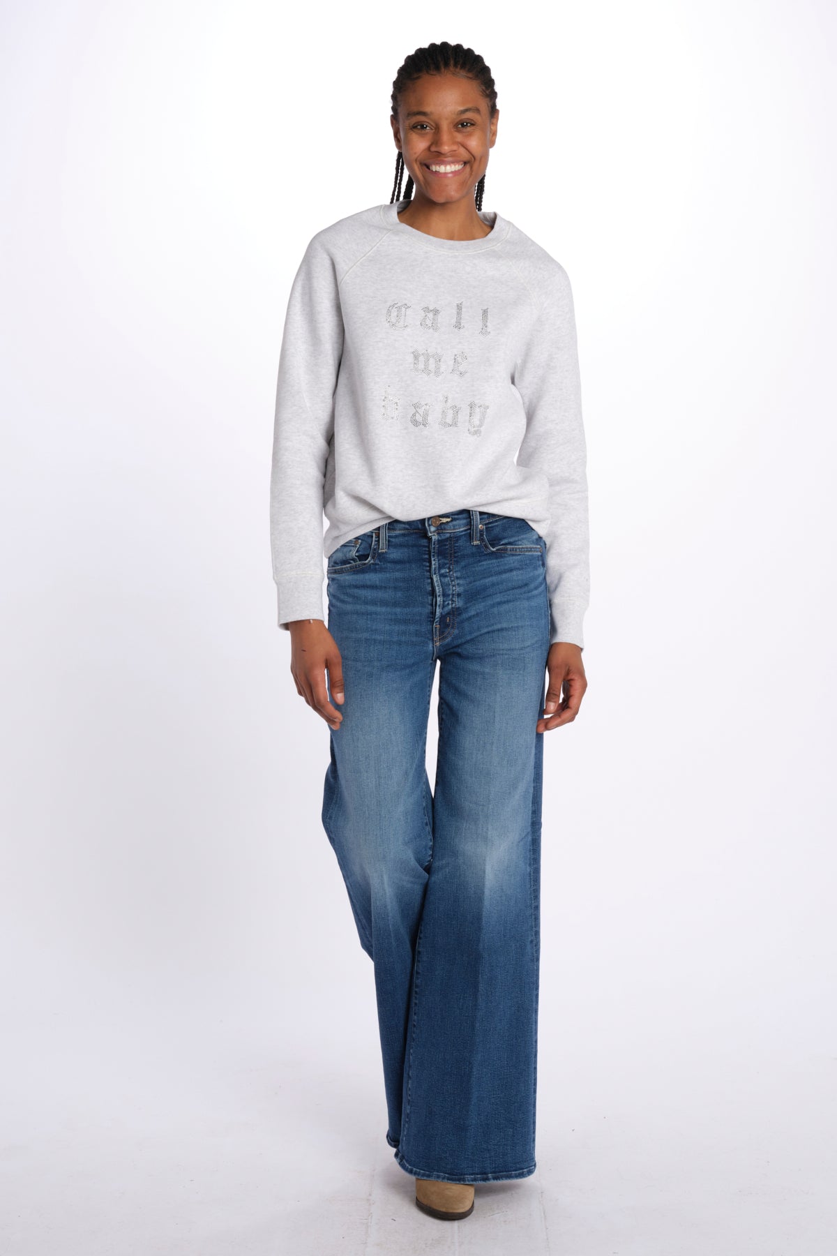 Upper mo call me baby strass JWSS01653 GRISCHINE zadig & voltaire 
