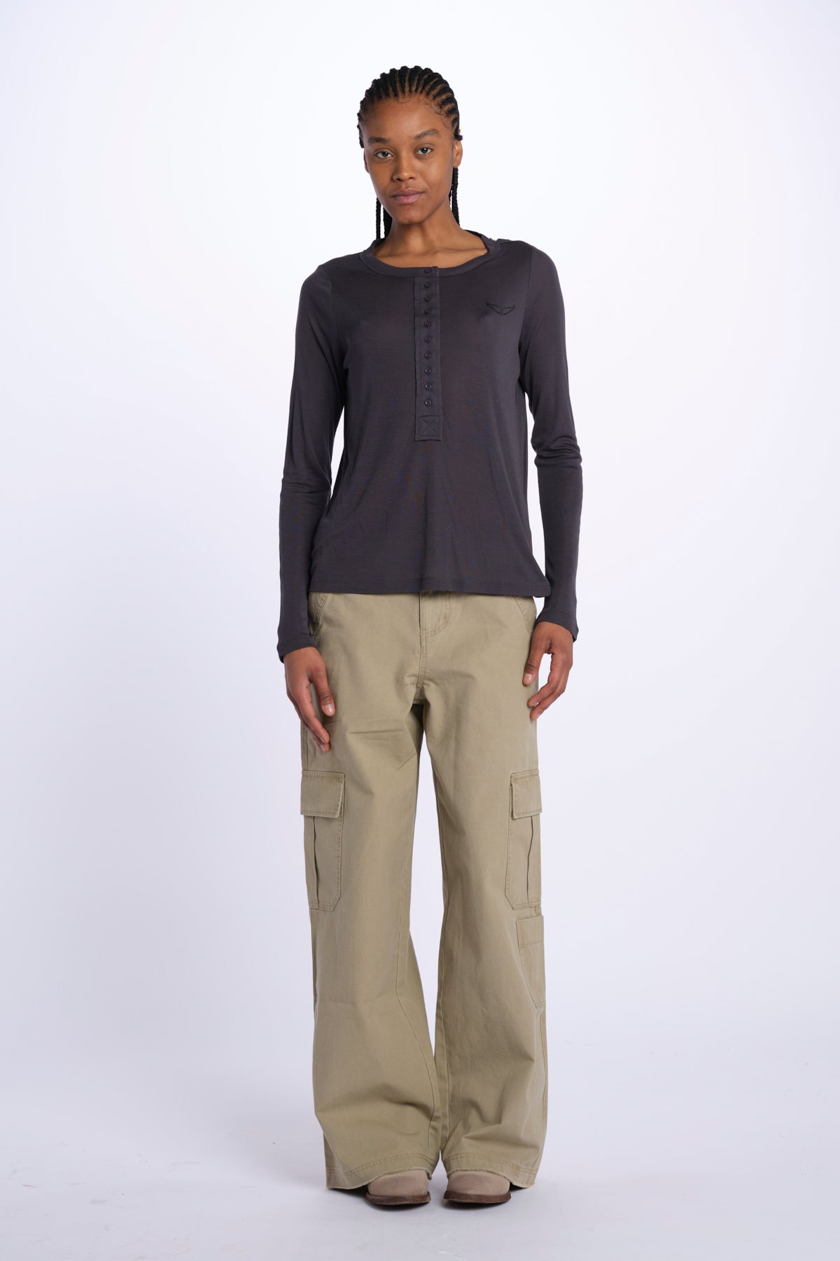 Blair lr wings JWTS02690 CARBONE zadig & voltaire 