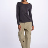 Blair lr wings JWTS02690 CARBONE zadig & voltaire 