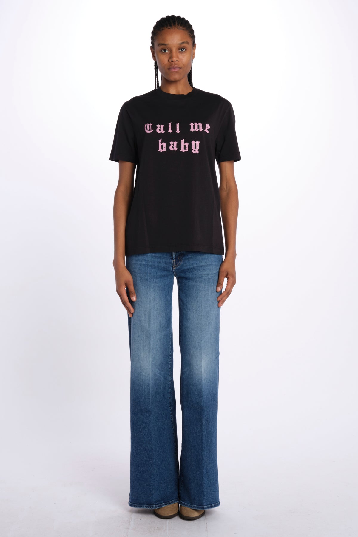 Edwin hc call me baby strass JWTS02804 BLACK zadig & voltaire 