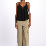 Christy cdc perm top spallina sottile PWGCP0702F NOIR zadig & voltaire 