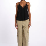 Christy cdc perm top spallina sottile PWGCP0702F NOIR zadig & voltaire 
