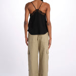 Christy cdc perm top spallina sottile PWGCP0702F NOIR zadig & voltaire 