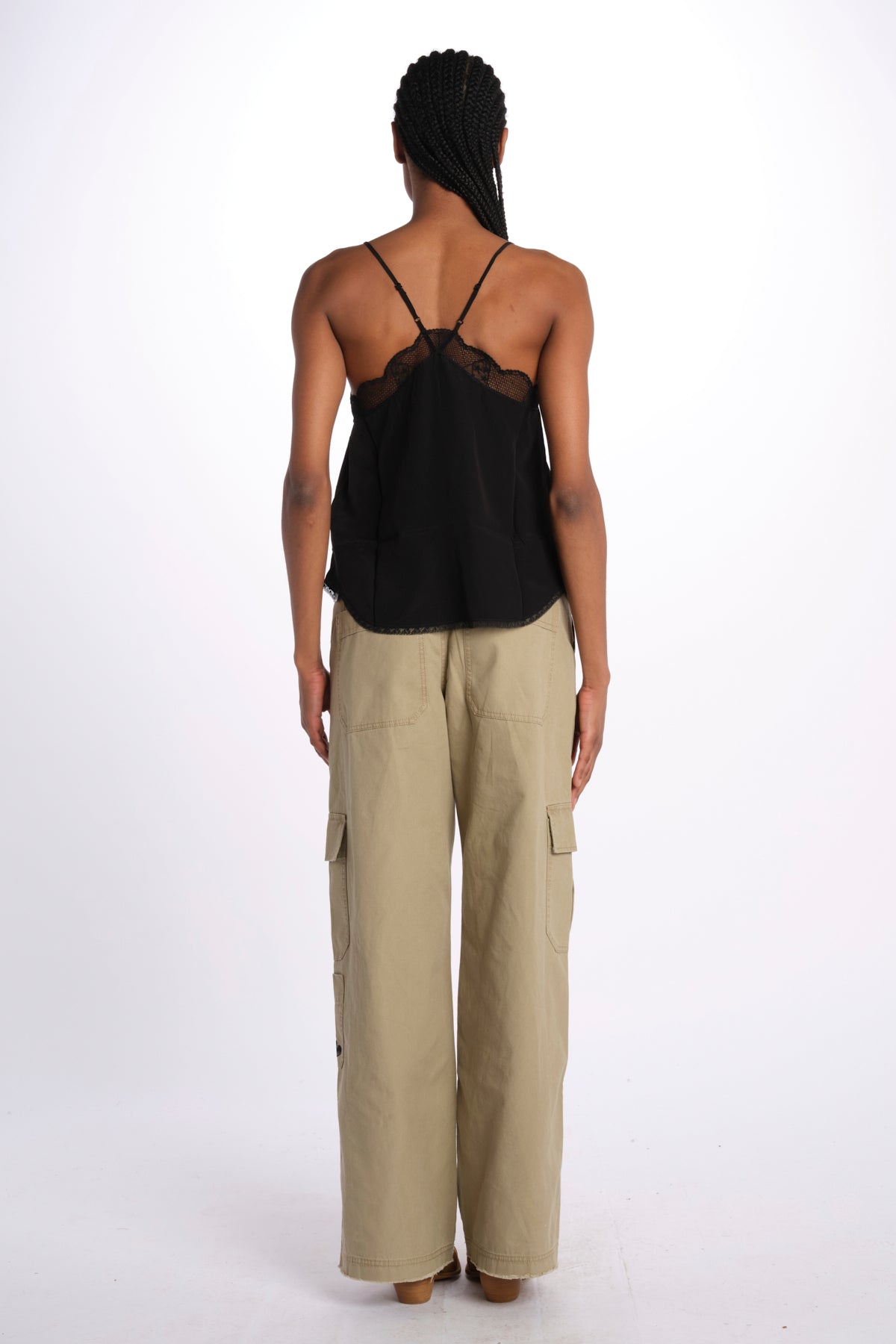 Christy cdc perm top spallina sottile PWGCP0702F NOIR zadig & voltaire 