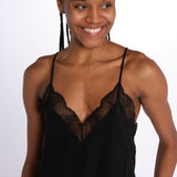 Christy cdc perm top spallina sottile PWGCP0702F NOIR zadig & voltaire 