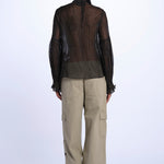 TANDY camicia nera a pois oro WWSH00582 NERO ORO zadig & voltaire 