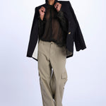 TANDY camicia nera a pois oro WWSH00582 NERO ORO zadig & voltaire 