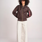 bomber basic SS100101 696 HUNTER BROWN alpha 