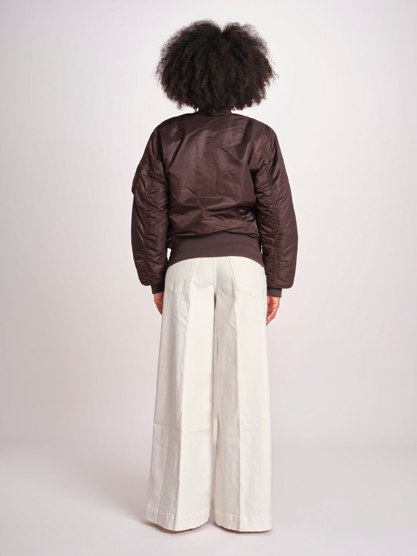 bomber basic SS100101 696 HUNTER BROWN alpha 