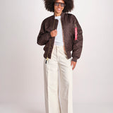 bomber basic SS100101 696 HUNTER BROWN alpha 